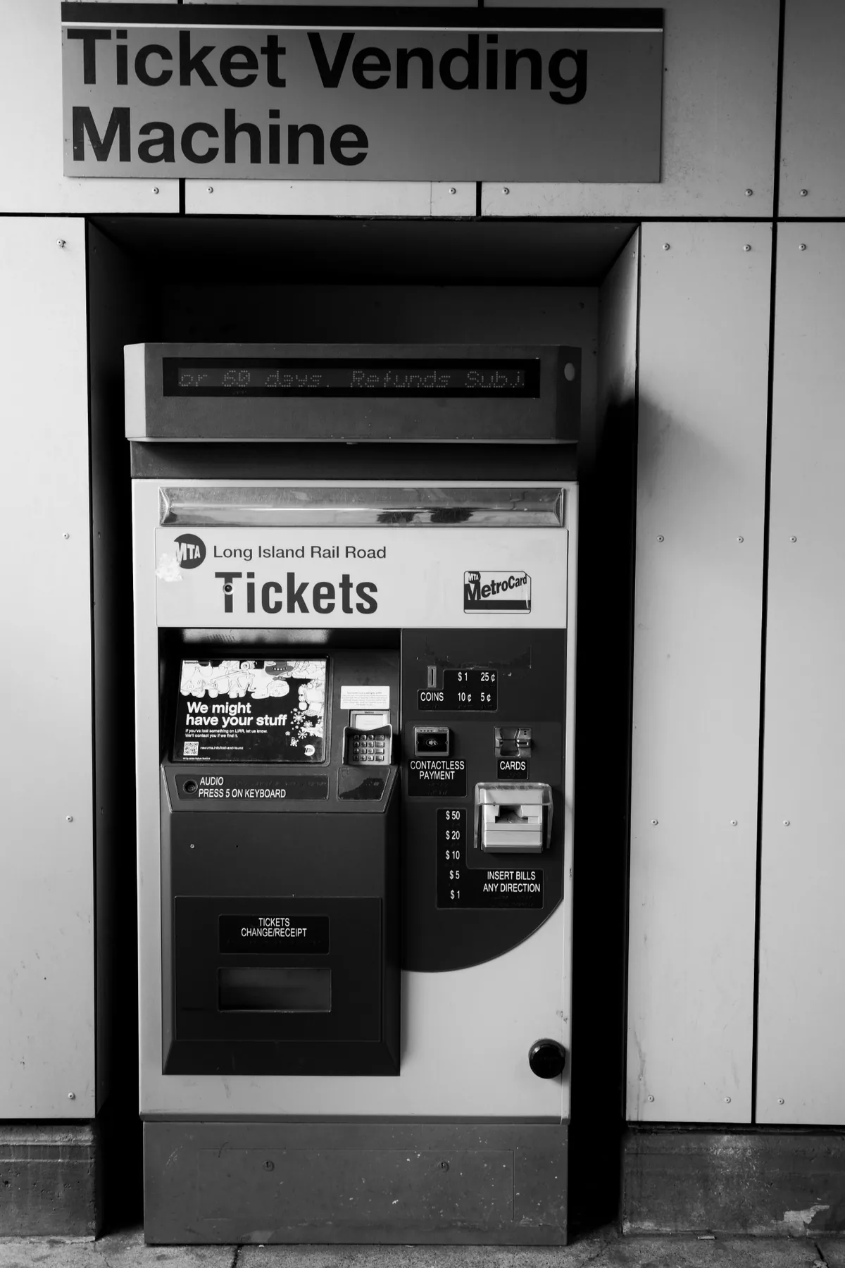 Ticket support and entry