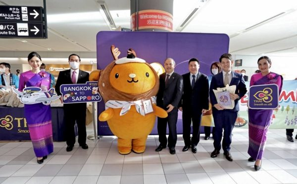 THAI resumes flights to Sapporo