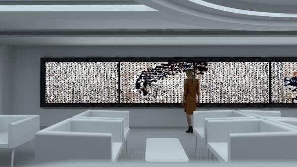 NCL ship showcases digital art