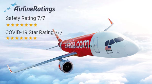 AirAsia gets top star score for safety