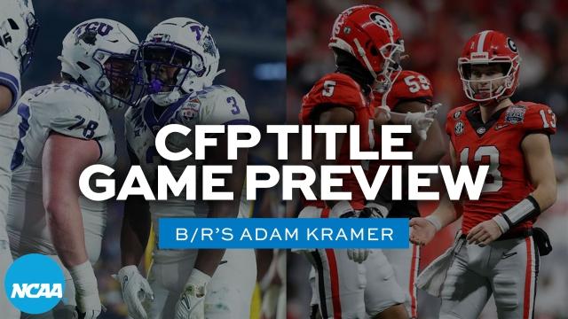 Georgia vs. TCU: College Football Playoff title game preview