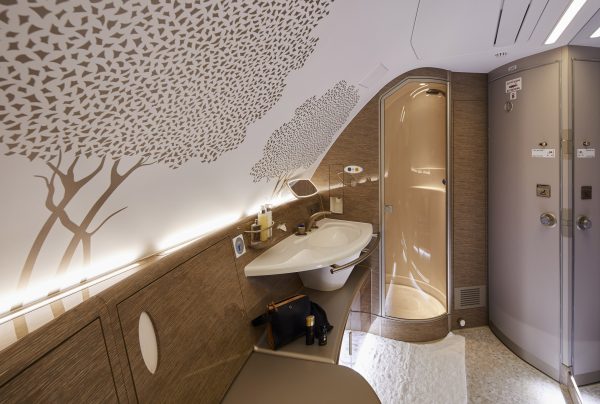 First retrofitted Emirates A380 back in the sky
